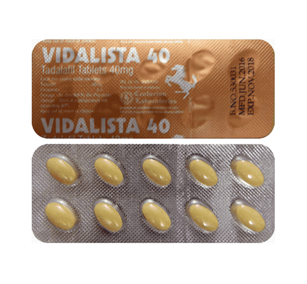 Vidalista tadalafil 40mg